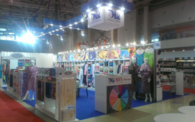 «ДМ Текстиль» участвует в открывшейся сегодня в Москве ярмарке «Текстильлегпром»